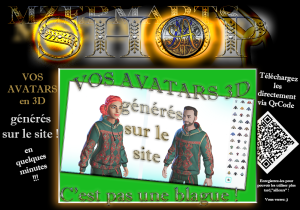 Personnalisez votre AVATAR sur ce site !